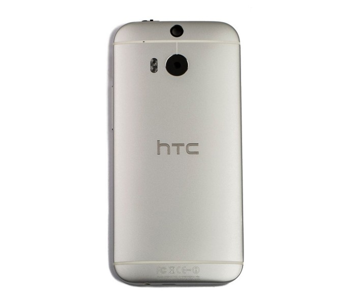 HTC One M8 Back Housing Cover - Silver